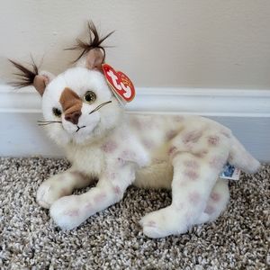 Tracks the Lynx 2002 Ty Beanie Baby Plush